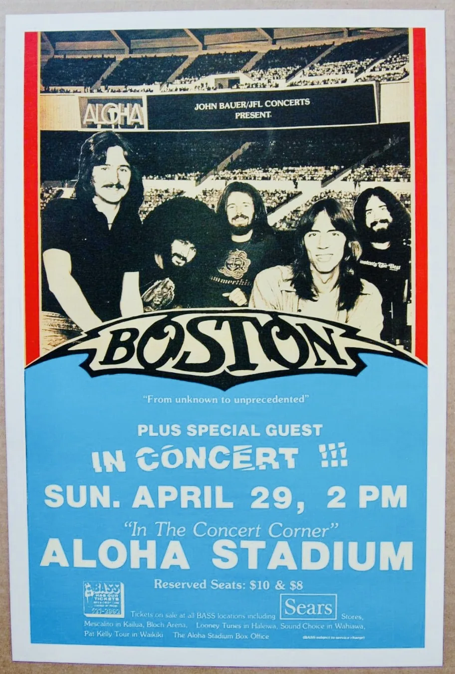 Ticket · Apr 29, 1979
