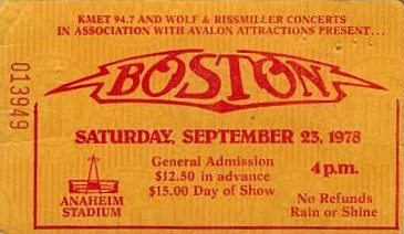 Ticket · Sep 23, 1978