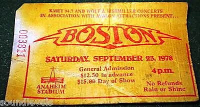 Ticket · Sep 23, 1978