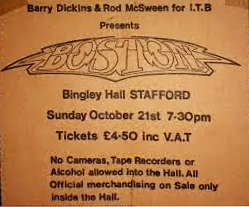 Ticket · Oct 21, 1979