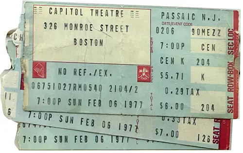 Ticket · Feb 6, 1977