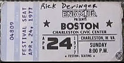Ticket · Apr 24, 1977
