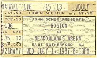 Ticket · Jul 1, 1987