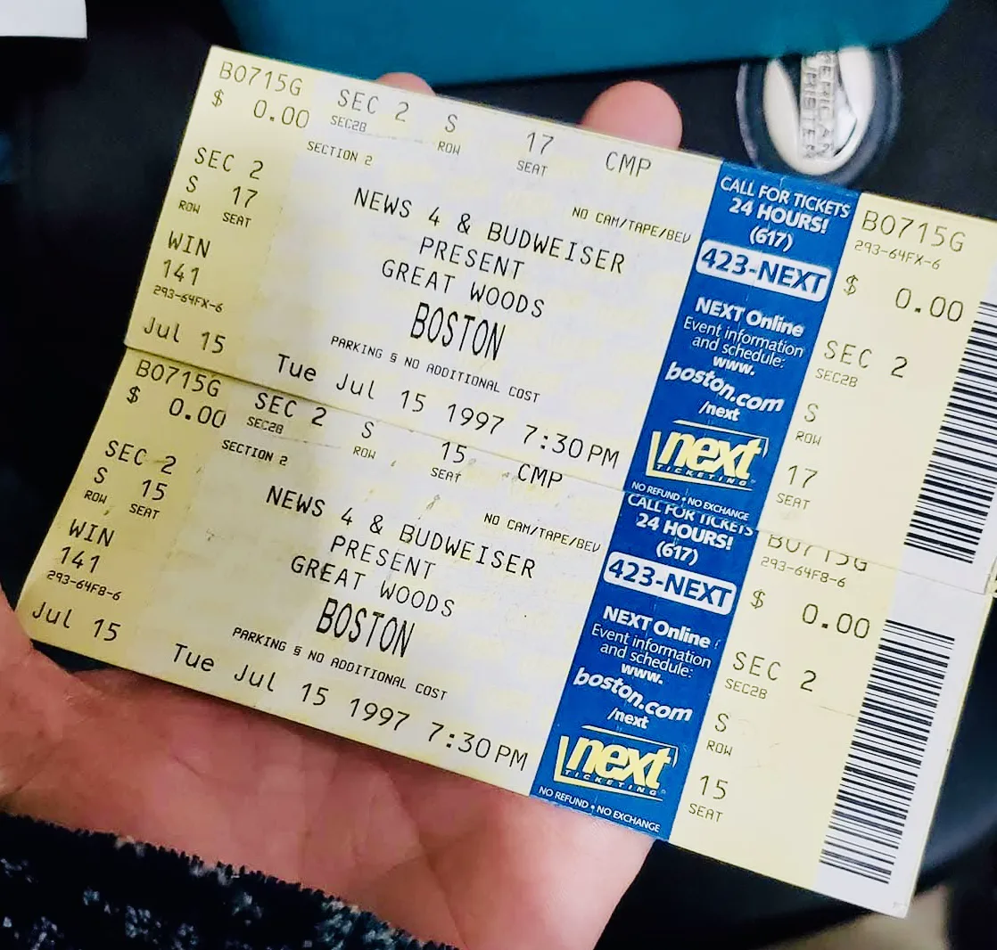 Ticket · Jul 15, 1997