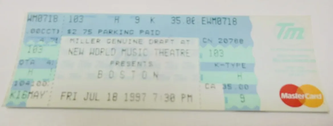Ticket · Jul 18, 1997