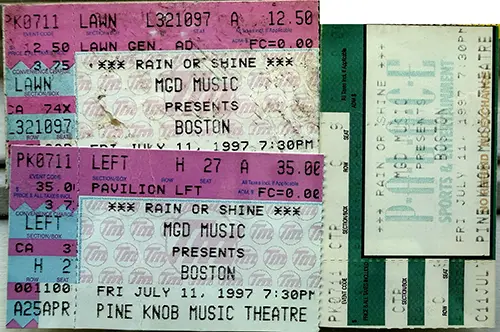 Ticket · Jul 11, 1997