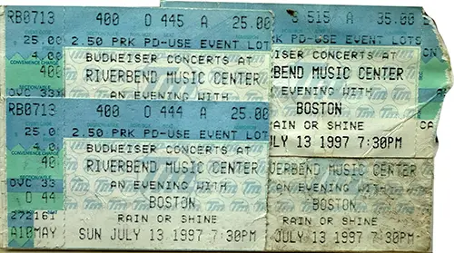 Ticket · Jul 13, 1997